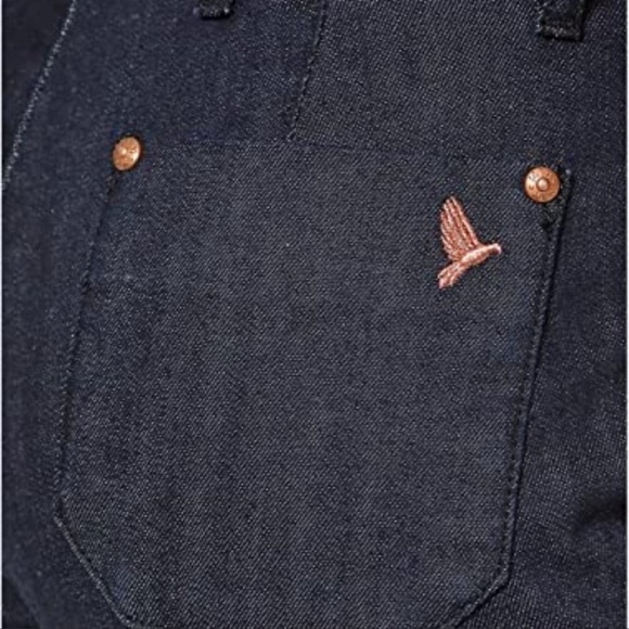 Mih JEANS -Miharayasuhiro the marrakesh mid rise kick flare size 27 - Picture 3 of 16